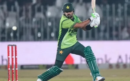 Babar’s Century Leads Pakistan to Victory in 289-Run Chase Against Sri Lanka