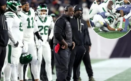 Bizarre Postgame Locker Room Scene Unfolds