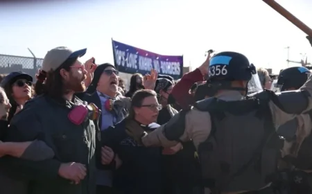 21 Arrested, Including Faith Leaders, in Broadview ICE Facility Protest Clash