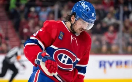 Canadiens’ Newhook Faces Four-Month Ankle Injury; Guhle Out 8-10 Weeks