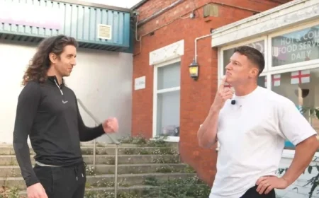 TV Star Leads Revamp of Town’s Run-Down Sports Centre