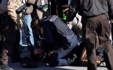 Faith Leaders’ Protest Leads to Nearly Two Dozen Arrests at Chicago ICE Facility