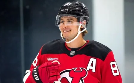 Devils’ Hughes Endures Unusual Non-Hockey Injury