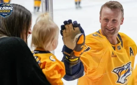 Stamkos Remains Positive for Kids, Faces Predators in Global Series