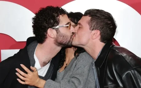 Josh Hutcherson Kisses Co-Star Jordan Firstman at 2025 GQ Party