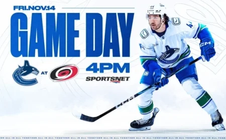 Canucks Face Hurricanes: Key Game Highlights