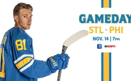 Blues Face Flyers in Exciting Matchup Preview