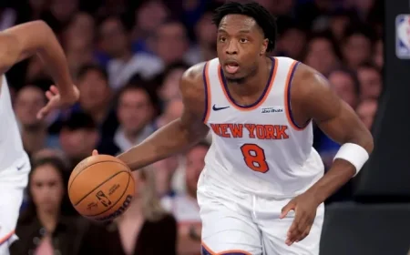 OG Anunoby Suffers Setback with Knicks Due to Hamstring Injury