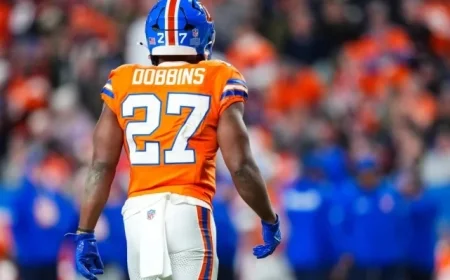 Broncos’ RB JK Dobbins Out Indefinitely Due to Injury