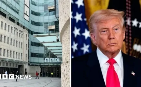 Trump to Sue BBC for $1 Billion Over Panorama Editing Dispute