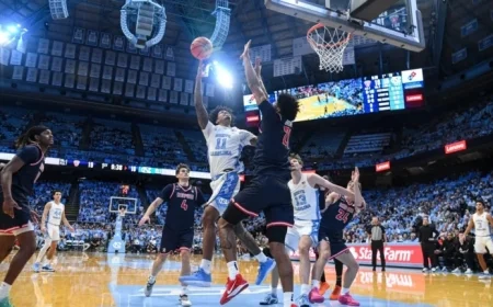 UNC Men’s Basketball Faces NC Central on Friday Night