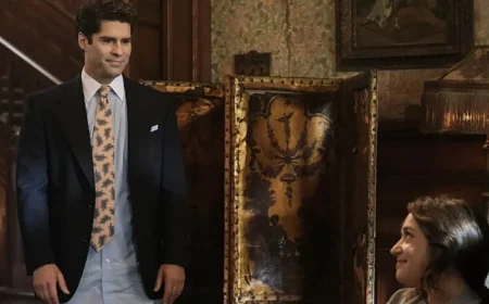 Asher Grodman Discusses Trevor’s Journey into Fatherhood in “Ghosts”