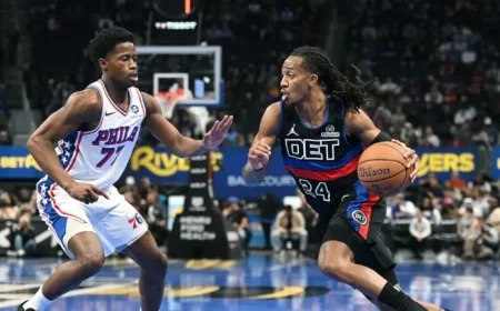 Javonte Green, Daniss Jenkins Propel Pistons to Ninth Consecutive Victory