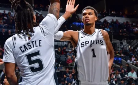 Spurs Duo Commands Attention in NBA with Stellar Performance