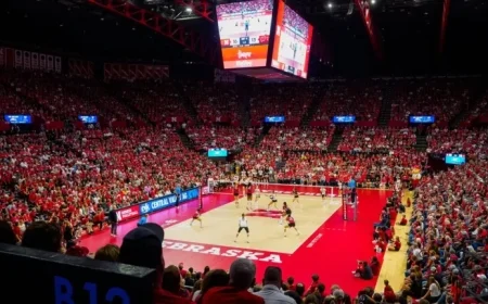 Live Updates and Highlights: Nebraska Volleyball Faces UCLA