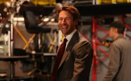 Glen Powell Mirrors Christopher Walken’s Dance in ‘SNL’ Hosting Promo