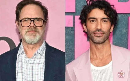 Rainn Wilson Reveals Texts to Justin Baldoni on Blake Lively Legal Clash