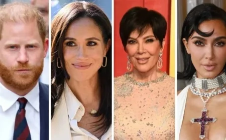 Prince Harry and Meghan’s Ties with Kim Kardashian and Kris Jenner Amidst Drama