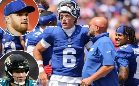 Jaxson Dart Faces Challenges Amid Giants’ Coaching Transition
