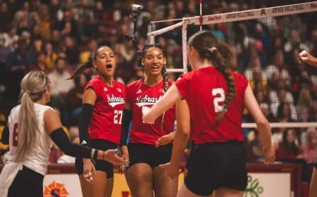 Huskers Anticipate Strong Red Presence in California Amid Volleyball Surge