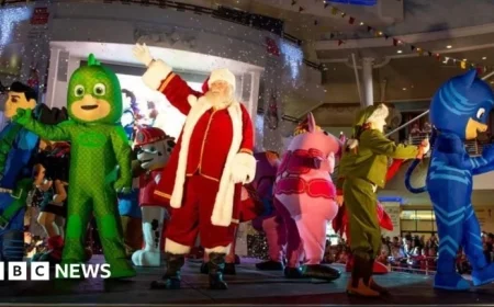 Essential Details for Trafford Centre Christmas Parade