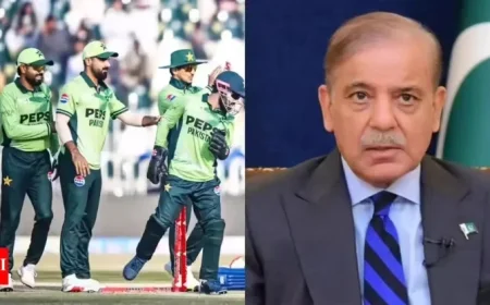 Shehbaz Sharif Faces Backlash for Praising Mohsin Naqvi, Pakistan Team
