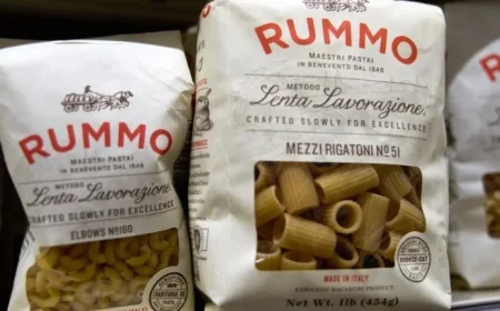 US Imposes 107% Tariff on Italian Pasta, Provoking Backlash