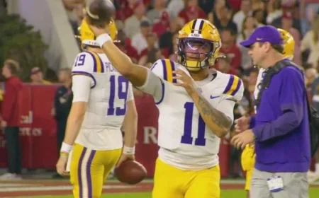 LSU Prepares for Saturday Morning Clash with Arkansas at Death Valley