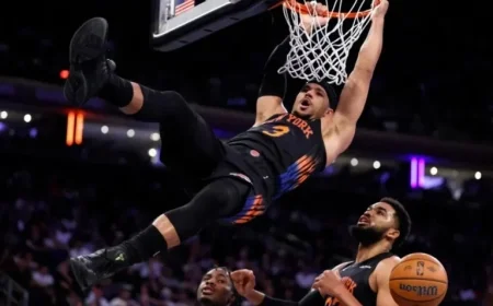 Josh Hart Shines with Historic Performance in Knicks Victory