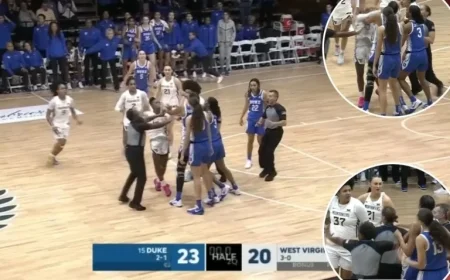 West Virginia Triumphs over Duke in Chaotic Game with Seven Ejected Players