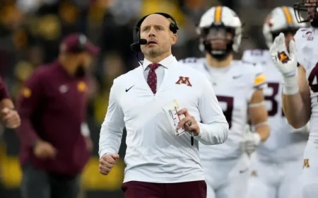 P.J. Fleck Reacts to Minnesota’s Defeat Against No. 8 Oregon