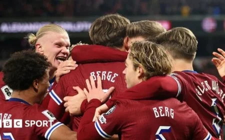 Norway Dominates Estonia 4-1, Nears World Cup Qualification