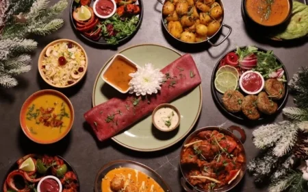 Twickenham Restaurant Unveils Exquisite Five-Course Vegetarian Christmas Menu