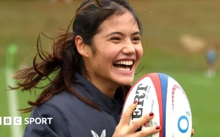 Emma Raducanu Joins Steve Borthwick’s England Squad Against New Zealand