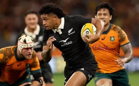All Blacks Wing Named After Twickenham Impresses Rugby Fans