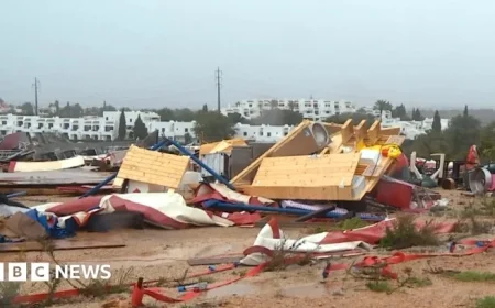Storm Kills 85-Year-Old British Woman at Portuguese Campsite