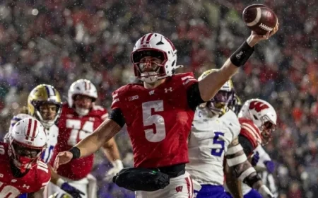 Wisconsin Starts Freshman Quarterback Against Indiana