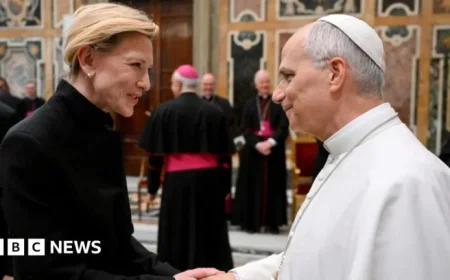 Pope Leo Hosts Cinema Stars at Vatican Event