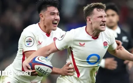 England Overcomes New Zealand 33-19 for Impressive Comeback Victory