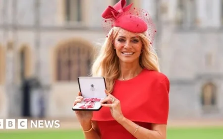 Tess Daly Calls MBE the ‘Greatest Honour’ of Her Career
