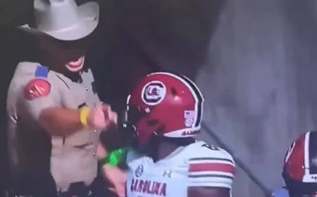 Texas A&M Officer’s Intense Reaction to Nyck Harbor Encounter Goes Viral