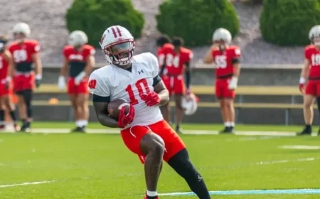 Wisconsin’s Gideon Ituka Injured and Carted Off Against Indiana