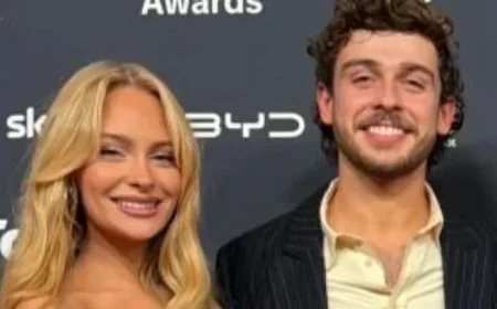 George Clarke Debuts with Model Girlfriend on Red Carpet Amid Show Curse Denial