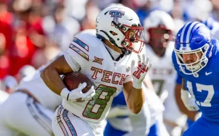 Texas Tech vs UCF: TV Channel, Time, and Big 12 Game Schedule