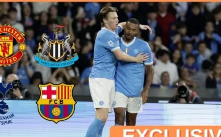 Man United Competes with Spurs, Newcastle, Barca for 17-Goal Midfielder