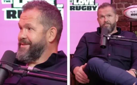 Andy Farrell Responds Concisely to England Rugby Coach Speculation