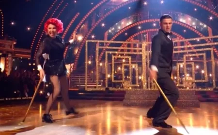 La Voix Shines in Glamorous Couple’s Choice on Strictly Come Dancing