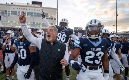 Mark Ferrante Aims for Villanova’s Triumphant CAA Finale