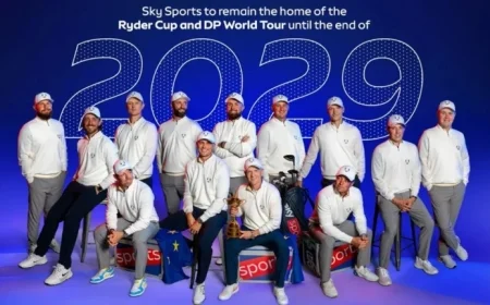 Sky Sports Secures Ryder Cup, DP World Tour Broadcast Rights Until 2029