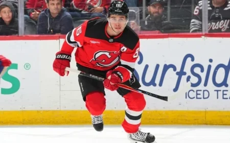 Devils’ J. Hughes Sidelined for 2 Months Post Finger Surgery
